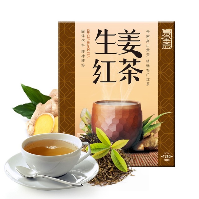 生姜红茶（10条/盒） 速溶姜茶